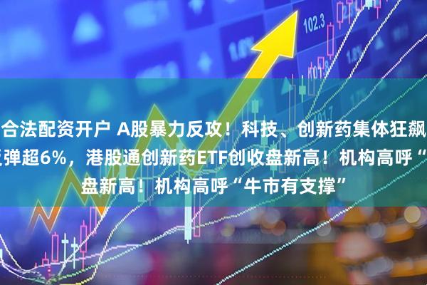 合法配资开户 A股暴力反攻！科技、创新药集体狂飙，159363反弹超6%，港股通创新药ETF创收盘新高！机构高呼“牛市有支撑”