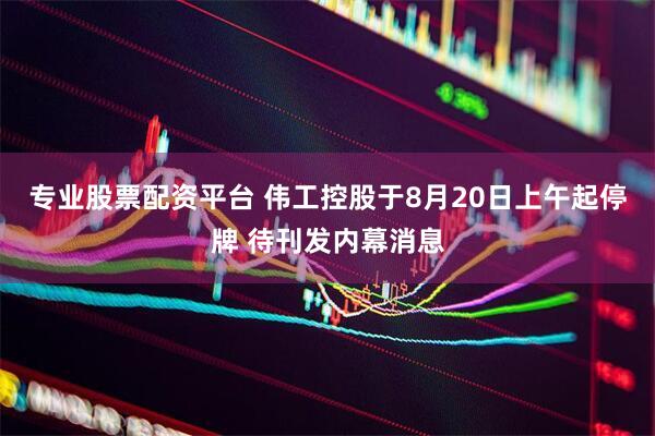 专业股票配资平台 伟工控股于8月20日上午起停牌 待刊发内幕消息